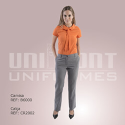 Uniforme Laranja Unimont