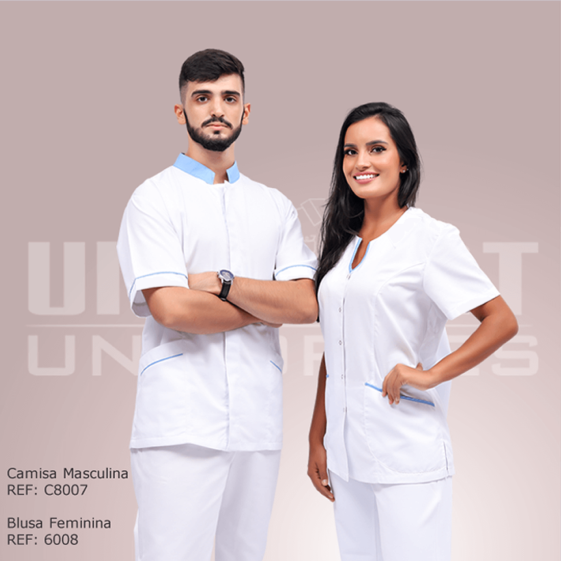 Uniforme Hospitalar Feminino Masculino Unimont